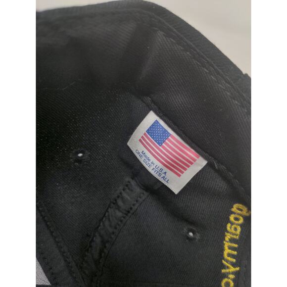 US Army GoArmy Hat Strapback Adjustable Black Embroidered Logo OFSA Made USA - Picture 11 of 11